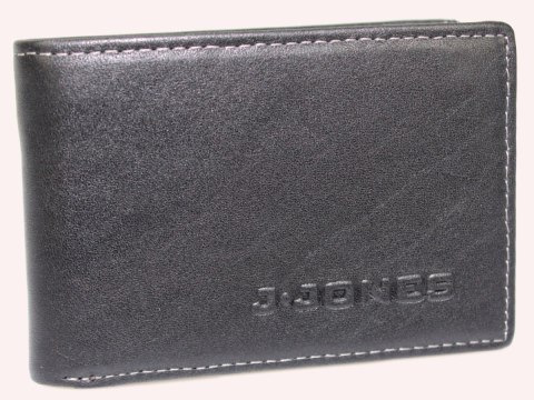 Portfel Skórzany Jennifer Jones Skóra Licowa Mały Poziomy Bez Zapięcia 5531 10 x 7 x 2 [cm]