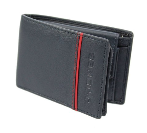 Portfel Skórzany Jennifer Jones Skóra Licowa Mały Poziomy Bez Zapięcia MINI 5318-1 RFID Portfel Skórzany Jennifer Jones Skóra Licowa Mały Poziomy Bez Zapięcia MINI 5318-1 RFID