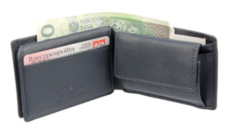 Portfel Skórzany Jennifer Jones Skóra Licowa Mały Poziomy Bez Zapięcia MINI 5318-1 RFID Portfel Skórzany Jennifer Jones Skóra Licowa Mały Poziomy Bez Zapięcia MINI 5318-1 RFID