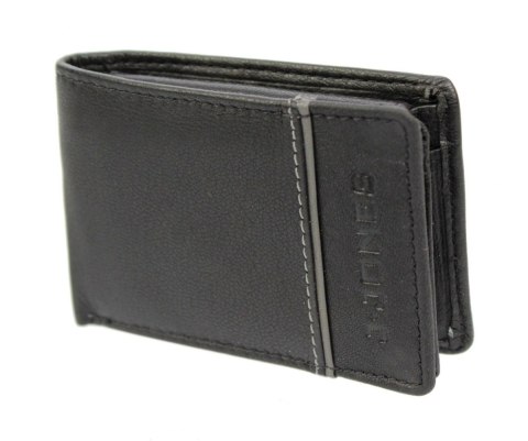 Portfel Skórzany Jennifer Jones Skóra Licowa Mały Poziomy Bez Zapięcia MINI 5318-1 RFID Portfel Skórzany Jennifer Jones Skóra Licowa Mały Poziomy Bez Zapięcia MINI 5318-1 RFID