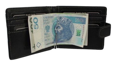 Portfel Skórzany Jennifer Jones Skóra Licowa Mały Poziomy Kostka Z Banknotówką Z Zapięciem 5533 Portfel Skórzany Jennifer Jones Skóra Licowa Mały Poziomy Kostka Z Banknotówką Z Zapięciem 5533
