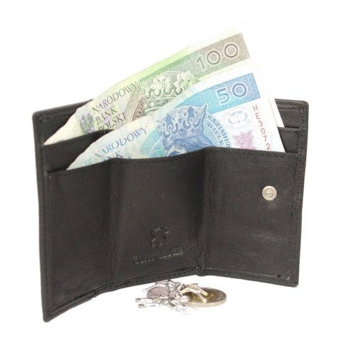Portfel Skórzany Mały BAG STREET Skóra Naturalna 5677 Portfel Skórzany Mały BAG STREET Skóra Naturalna 5677