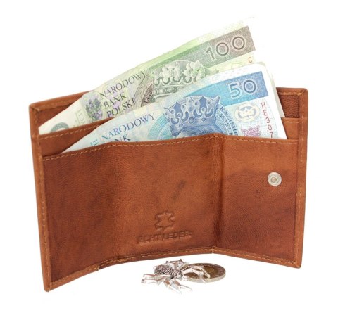 Portfel Skórzany Mały BAG STREET Skóra Naturalna 5677 Portfel Skórzany Mały BAG STREET Skóra Naturalna 5677