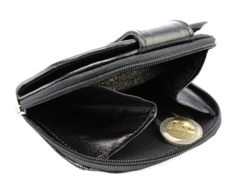 Portfel Skórzany Półokrągły Bułeczka Średnia ELKOR (PL) Skóra Licowa Suwak 10 cm EL010 Portfel Skórzany Półokrągły Bułeczka Średnia ELKOR (PL) Skóra Licowa Suwak 10 cm EL010