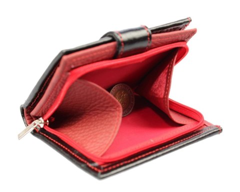 Portfel Uniwersalny Kostka PolskaGalanteria 10 cm Suwak Skóra Naturalna KP D24 Portfel Uniwersalny Kostka PolskaGalanteria 10 cm Suwak Skóra Naturalna KP D24