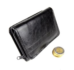 Etui Na Paszport Peterson (PL) Skóra Włoska Duże Dwie Części PTN-01 6485 15 x 11 x 1 [cm]