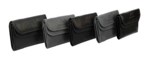 Portfelik Uniwersalny Mała Sakieweczka Skórzana MARS III ANDRUS (PL) Skóra Naturalna RIFD 10,5 x 8 x 1,5 [cm]