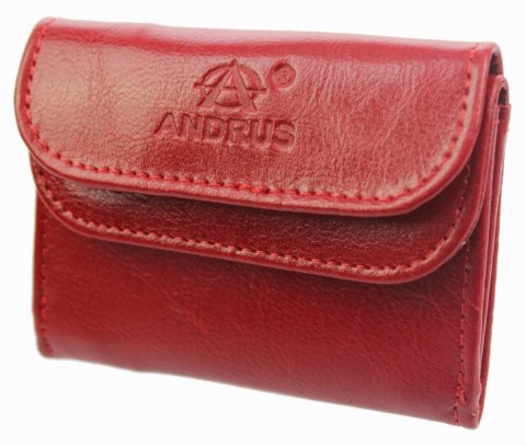 Portfelik Uniwersalny Mała Sakieweczka Skórzana MARS III ANDRUS (PL) Skóra Naturalna RIFD 10,5 x 8 x 1,5 [cm]