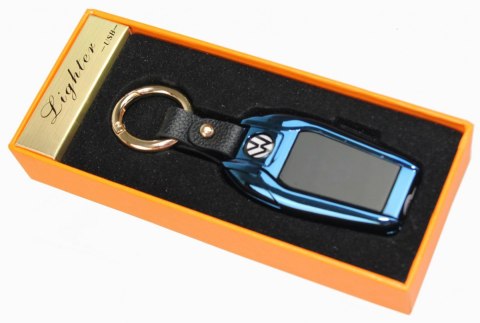 Praktyczna Elektryczna Zapalniczka Plazmowa USB Elegancka Z Kablem MikroUSB Latarka BRELOK Do Kluczyków VOLKSVAGEN NIEBIESKI Praktyczna Elektryczna Zapalniczka Plazmowa USB Elegancka Z Kablem MikroUSB Latarka BRELOK Do Kluczyków VOLKSVAGEN NIEBIESKI