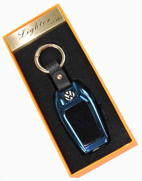 Praktyczna Elektryczna Zapalniczka Plazmowa USB Elegancka Z Kablem MikroUSB Latarka BRELOK Do Kluczyków VOLKSVAGEN NIEBIESKI Praktyczna Elektryczna Zapalniczka Plazmowa USB Elegancka Z Kablem MikroUSB Latarka BRELOK Do Kluczyków VOLKSVAGEN NIEBIESKI