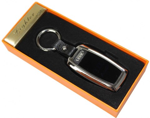 Praktyczna Elektryczna Zapalniczka Plazmowa USB Z Kablem Mikro USB Latarka BRELOK Do Kluczyków Samochodowych AUDI SREBRNA Praktyczna Elektryczna Zapalniczka Plazmowa USB Z Kablem Mikro USB Latarka BRELOK Do Kluczyków Samochodowych AUDI SREBRNA