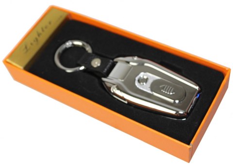 Praktyczna Elektryczna Zapalniczka Plazmowa USB Z Kablem Mikro USB Latarka BRELOK Do Kluczyków Samochodowych SKODA SREBRNA Praktyczna Elektryczna Zapalniczka Plazmowa USB Z Kablem Mikro USB Latarka BRELOK Do Kluczyków Samochodowych SKODA SREBRNA