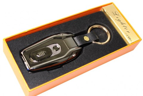 Praktyczna Elektryczna Zapalniczka Plazmowa USB Z Kablem Mikro USB Latarka BRELOK Do Kluczyków Samochodowych TOYOTA CZARNA Praktyczna Elektryczna Zapalniczka Plazmowa USB Z Kablem Mikro USB Latarka BRELOK Do Kluczyków Samochodowych TOYOTA CZARNA