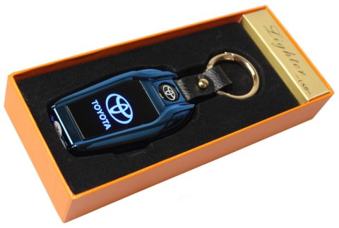 Praktyczna Elektryczna Zapalniczka Plazmowa USB Z Kablem Mikro USB Latarka BRELOK Do Kluczyków Samochodowych TOYOTA NIEBIESKA Praktyczna Elektryczna Zapalniczka Plazmowa USB Z Kablem Mikro USB Latarka BRELOK Do Kluczyków Samochodowych TOYOTA NIEBIESKA