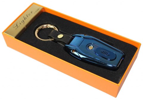 Praktyczna Elektryczna Zapalniczka Plazmowa USB Z Kablem Mikro USB Latarka BRELOK Do Kluczyków Samochodowych TOYOTA NIEBIESKA Praktyczna Elektryczna Zapalniczka Plazmowa USB Z Kablem Mikro USB Latarka BRELOK Do Kluczyków Samochodowych TOYOTA NIEBIESKA