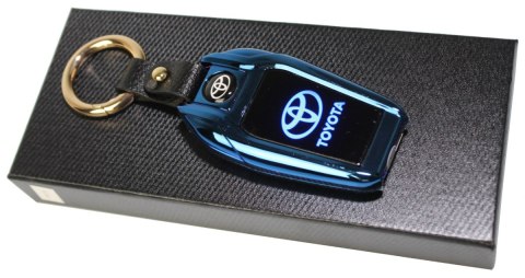 Praktyczna Elektryczna Zapalniczka Plazmowa USB Z Kablem Mikro USB Latarka BRELOK Do Kluczyków Samochodowych TOYOTA NIEBIESKA Praktyczna Elektryczna Zapalniczka Plazmowa USB Z Kablem Mikro USB Latarka BRELOK Do Kluczyków Samochodowych TOYOTA NIEBIESKA