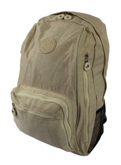 Praktyczny Plecak Materiałowy BAG STREET 2212 BEŻOWY 42 x 32 x 13cm Praktyczny Plecak Materiałowy BAG STREET 2212 BEŻOWY 42 x 32 x 13cm