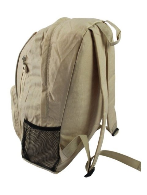 Praktyczny Plecak Materiałowy BAG STREET 2212 BEŻOWY 42 x 32 x 13cm Praktyczny Plecak Materiałowy BAG STREET 2212 BEŻOWY 42 x 32 x 13cm
