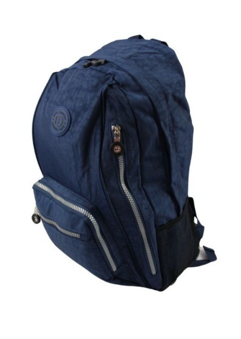 Praktyczny Plecak Materiałowy BAG STREET 2212 GRANATOWY 42 x 32 x 13cm Praktyczny Plecak Materiałowy BAG STREET 2212 GRANATOWY 42 x 32 x 13cm