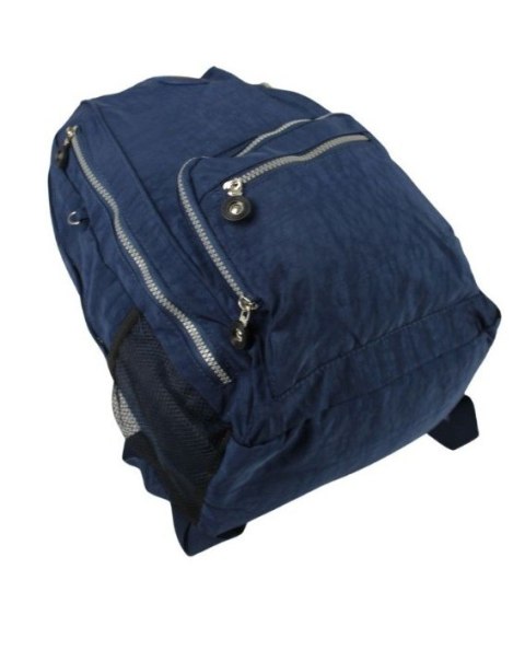 Praktyczny Plecak Materiałowy BAG STREET 2212 GRANATOWY 42 x 32 x 13cm Praktyczny Plecak Materiałowy BAG STREET 2212 GRANATOWY 42 x 32 x 13cm