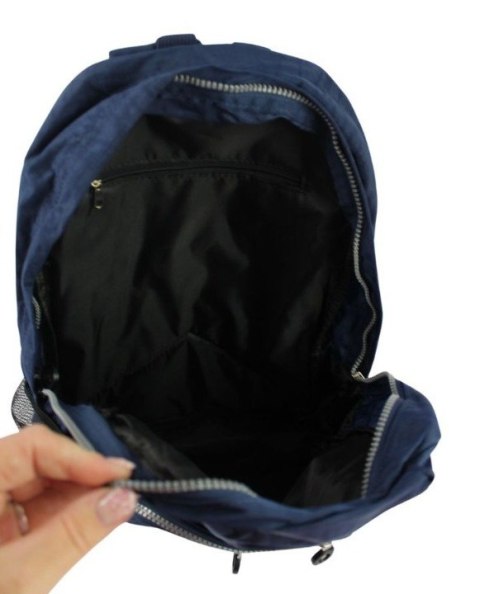 Praktyczny Plecak Materiałowy BAG STREET 2212 GRANATOWY 42 x 32 x 13cm Praktyczny Plecak Materiałowy BAG STREET 2212 GRANATOWY 42 x 32 x 13cm