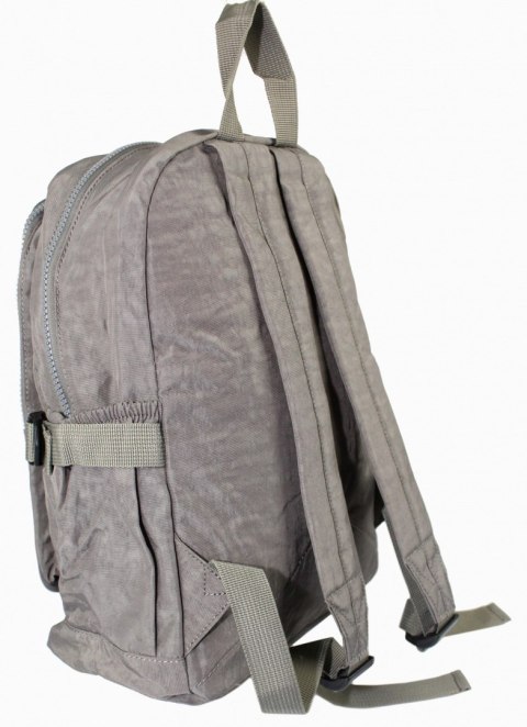 Praktyczny Plecak Materiałowy BAG STREET 2216 SZARY 35 x 26 x 15 cm Praktyczny Plecak Materiałowy BAG STREET 2216 SZARY 35 x 26 x 15 cm