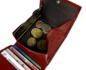 Praktyczny Portfel Uniwersalny KOMIN ANDRUS (PL) Skóra Licowa Super Wygodny RIFD 10 x 9 x 3 [cm]