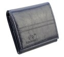 Praktyczny Portfel Uniwersalny KOMIN ANDRUS (PL) Skóra Licowa Super Wygodny RIFD 10 x 9 x 3 [cm]