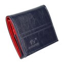 Praktyczny Portfel Uniwersalny KOMIN ANDRUS (PL) Skóra Licowa Super Wygodny RIFD 10 x 9 x 3 [cm]