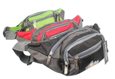 Saszetka na pas Biodrówka Nerka BAG STREET 2471 Materiał SPORT Saszetka na pas Biodrówka Nerka BAG STREET 2471 Materiał SPORT