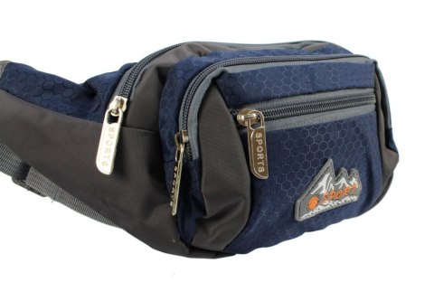Saszetka na pas Biodrówka Nerka BAG STREET 2471 Materiał SPORT Saszetka na pas Biodrówka Nerka BAG STREET 2471 Materiał SPORT