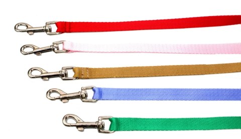 Solidna Smycz Z Materiału Taśma Dla Psa ZOO LESZCZ (PL) 20 mm 130 [cm] ZL012