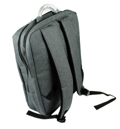 Solidny Plecak Bag Street ''DE LUXE'' 4014 Duży Z Funkcją Noszenia Laptopa 15'' Solidny Plecak Bag Street ''DE LUXE'' 4014 Duży Z Funkcją Noszenia Laptopa 15''