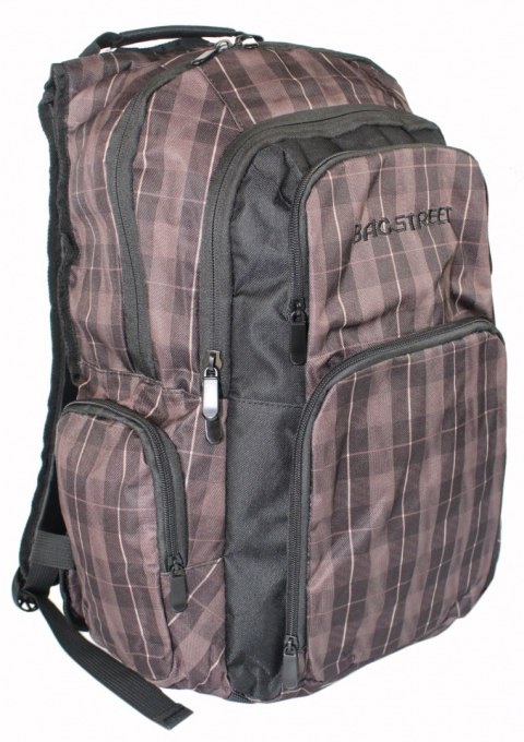 Solidny Plecak Bag Street ''DE LUXE'' Duży BS4017 Plecak Sportowy 15'' Solidny Plecak Bag Street ''DE LUXE'' Duży BS4017 Plecak Sportowy 15''