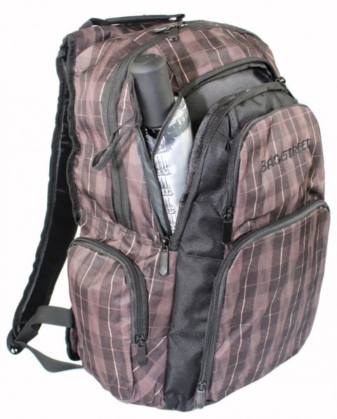 Solidny Plecak Bag Street ''DE LUXE'' Duży BS4017 Plecak Sportowy 15'' Solidny Plecak Bag Street ''DE LUXE'' Duży BS4017 Plecak Sportowy 15''