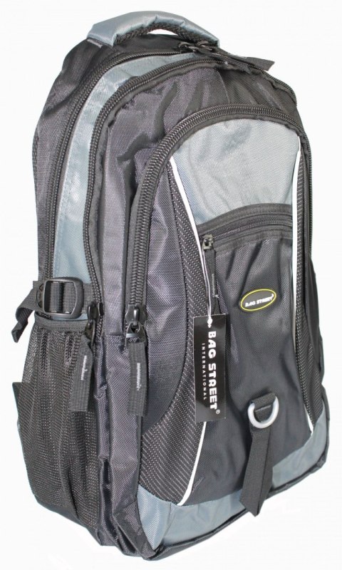Solidny Plecak Bag Street ''DE LUXE'' Duży Z Funkcją Noszenia Laptopa BS4003 15'' Solidny Plecak Bag Street ''DE LUXE'' Duży Z Funkcją Noszenia Laptopa BS4003 15''