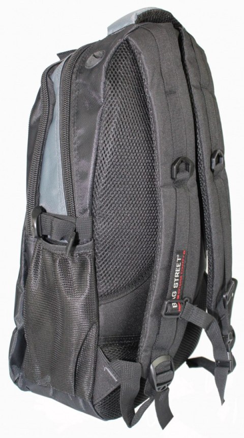 Solidny Plecak Bag Street ''DE LUXE'' Duży Z Funkcją Noszenia Laptopa BS4003 15'' Solidny Plecak Bag Street ''DE LUXE'' Duży Z Funkcją Noszenia Laptopa BS4003 15''