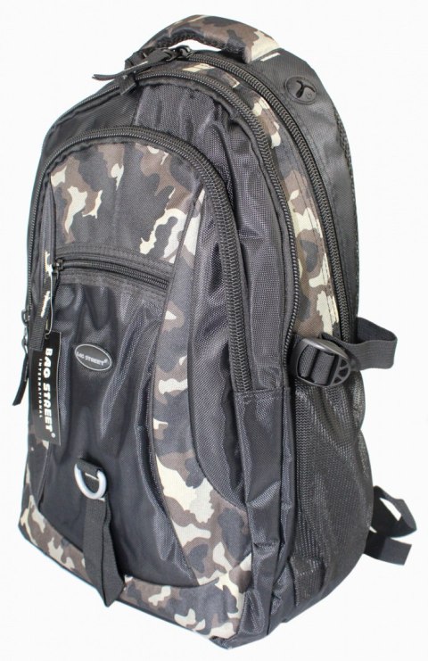 Solidny Plecak Bag Street ''DE LUXE'' Duży Z Funkcją Noszenia Laptopa BS4003 15'' Solidny Plecak Bag Street ''DE LUXE'' Duży Z Funkcją Noszenia Laptopa BS4003 15''