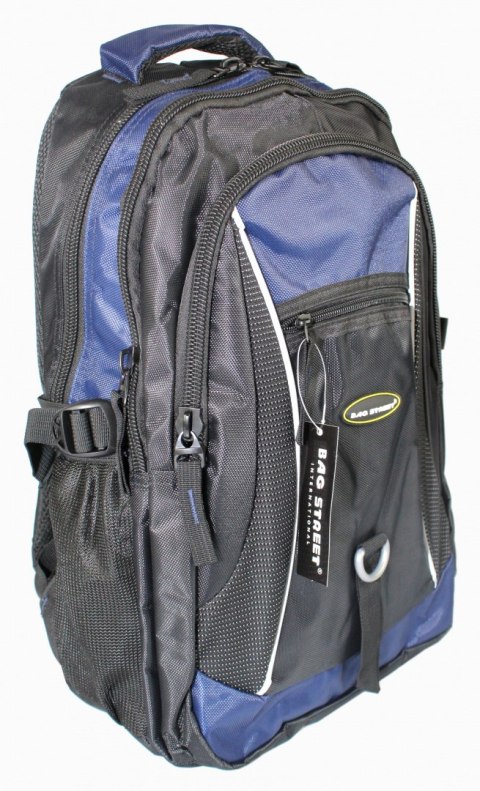 Solidny Plecak Bag Street ''DE LUXE'' Duży Z Funkcją Noszenia Laptopa BS4003 15'' Solidny Plecak Bag Street ''DE LUXE'' Duży Z Funkcją Noszenia Laptopa BS4003 15''