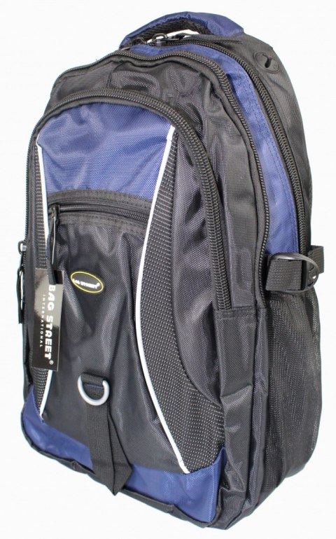 Solidny Plecak Bag Street ''DE LUXE'' Duży Z Funkcją Noszenia Laptopa BS4003 15'' Solidny Plecak Bag Street ''DE LUXE'' Duży Z Funkcją Noszenia Laptopa BS4003 15''