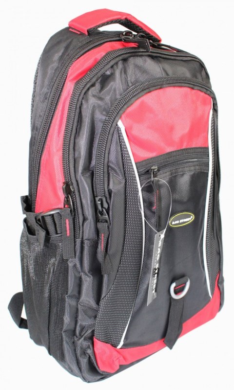 Solidny Plecak Bag Street ''DE LUXE'' Duży Z Funkcją Noszenia Laptopa BS4003 15'' Solidny Plecak Bag Street ''DE LUXE'' Duży Z Funkcją Noszenia Laptopa BS4003 15''