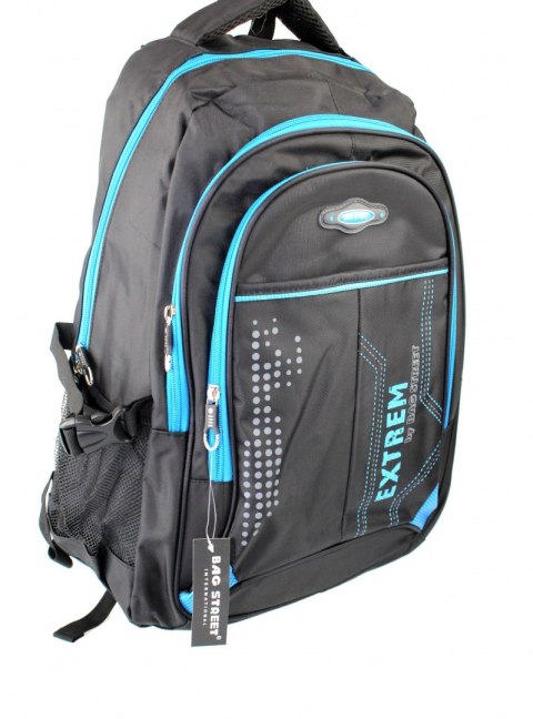 Solidny Plecak Bag Street ''DE LUXE'' Duży Z Funkcją Noszenia Laptopa BS4031 15'' Solidny Plecak Bag Street ''DE LUXE'' Duży Z Funkcją Noszenia Laptopa BS4031 15''