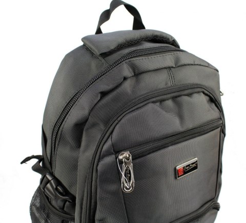 Solidny Plecak Bag Street ''DE LUXE'' Duży Z Funkcją Noszenia Laptopa BS4034 15'' Solidny Plecak Bag Street ''DE LUXE'' Duży Z Funkcją Noszenia Laptopa BS4034 15''