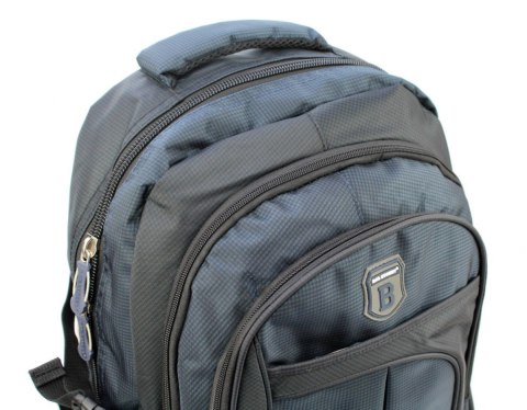 Solidny Plecak Bag Street ''DE LUXE'' Duży Z Funkcją Noszenia Laptopa BS4065 15'' Solidny Plecak Bag Street ''DE LUXE'' Duży Z Funkcją Noszenia Laptopa BS4065 15''