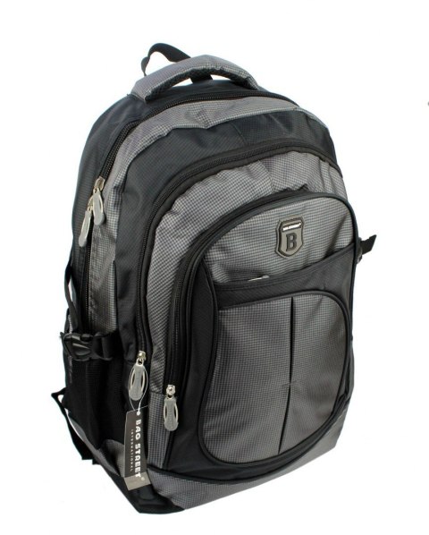 Solidny Plecak Bag Street ''DE LUXE'' Duży Z Funkcją Noszenia Laptopa BS4065 15'' Solidny Plecak Bag Street ''DE LUXE'' Duży Z Funkcją Noszenia Laptopa BS4065 15''