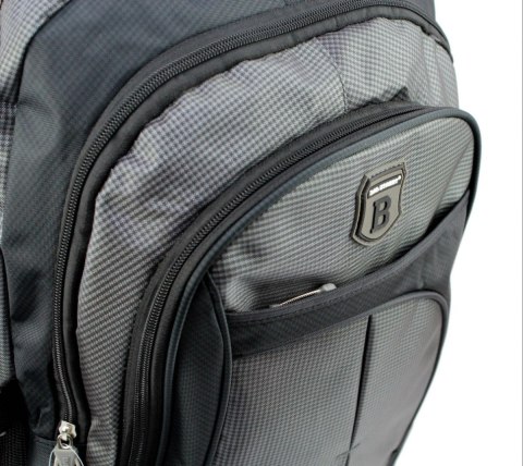 Solidny Plecak Bag Street ''DE LUXE'' Duży Z Funkcją Noszenia Laptopa BS4065 15'' Solidny Plecak Bag Street ''DE LUXE'' Duży Z Funkcją Noszenia Laptopa BS4065 15''