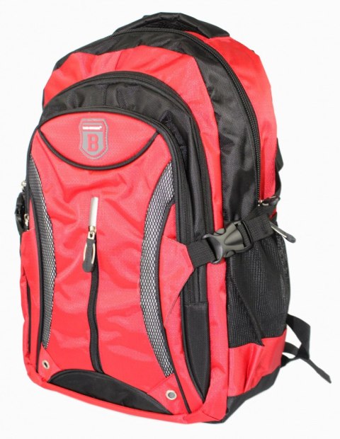 Solidny Plecak Bag Street ''DE LUXE'' Duży Z Funkcją Noszenia Laptopa BS4067 15'' Solidny Plecak Bag Street ''DE LUXE'' Duży Z Funkcją Noszenia Laptopa BS4067 15''