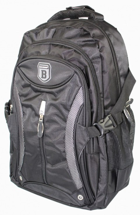 Solidny Plecak Bag Street ''DE LUXE'' Duży Z Funkcją Noszenia Laptopa BS4067 15'' Solidny Plecak Bag Street ''DE LUXE'' Duży Z Funkcją Noszenia Laptopa BS4067 15''