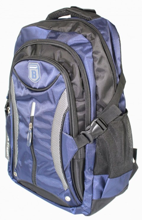 Solidny Plecak Bag Street ''DE LUXE'' Duży Z Funkcją Noszenia Laptopa BS4067 15'' Solidny Plecak Bag Street ''DE LUXE'' Duży Z Funkcją Noszenia Laptopa BS4067 15''