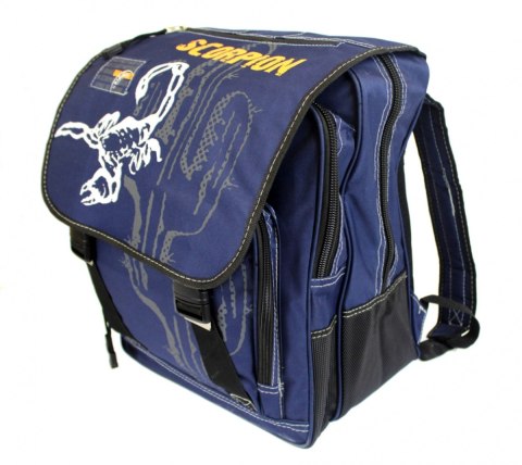 Solidny I Pojemny Plecak Bag Street 4237 SCORPION GRANATOWY Tornister Szkolny Solidny I Pojemny Plecak Bag Street 4237 SCORPION GRANATOWY Tornister Szkolny